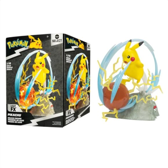 Pokemon 13-inch Deluxe Collector’s Statues | Set Of 2 | Pikachu & Charizard NIB - Picture 3 of 11